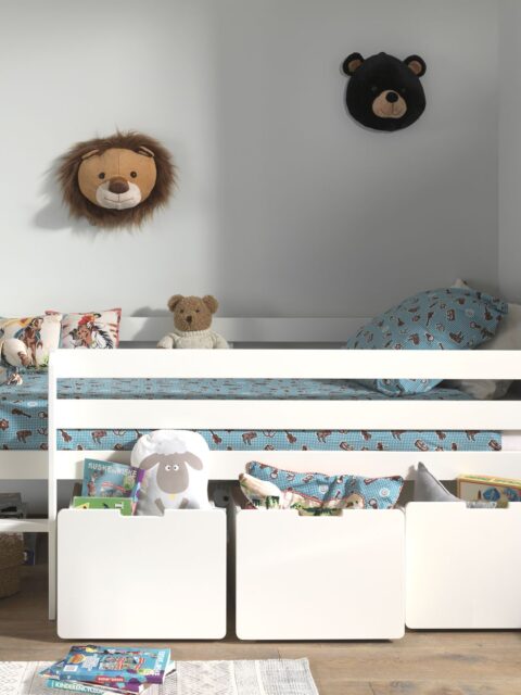 Σετ κουτιά αποθήκευσης για κρεβάτι Pino Low Mid Sleeper by VIPACK